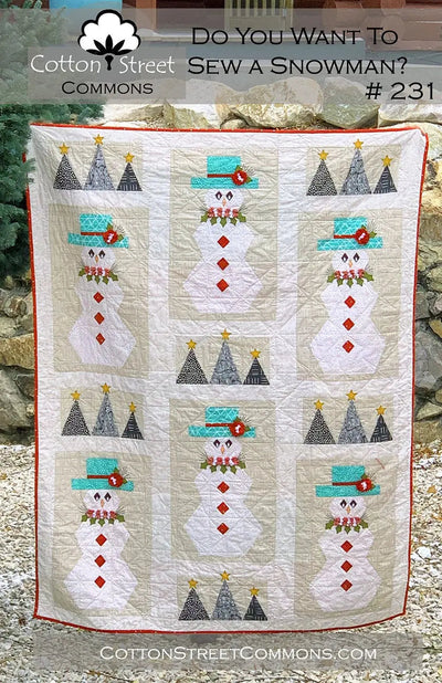 Do You Want to Sew A Snowman? Craft Pattern