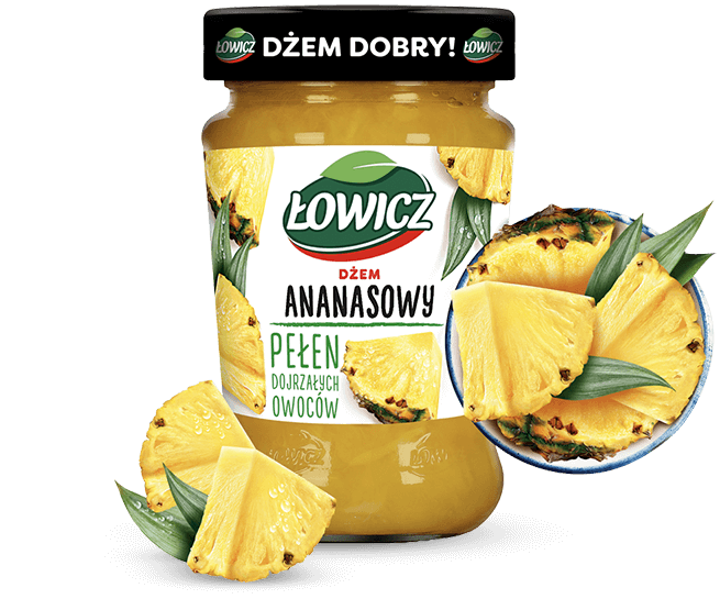 Mermelada de Piña Lowicz - 280g