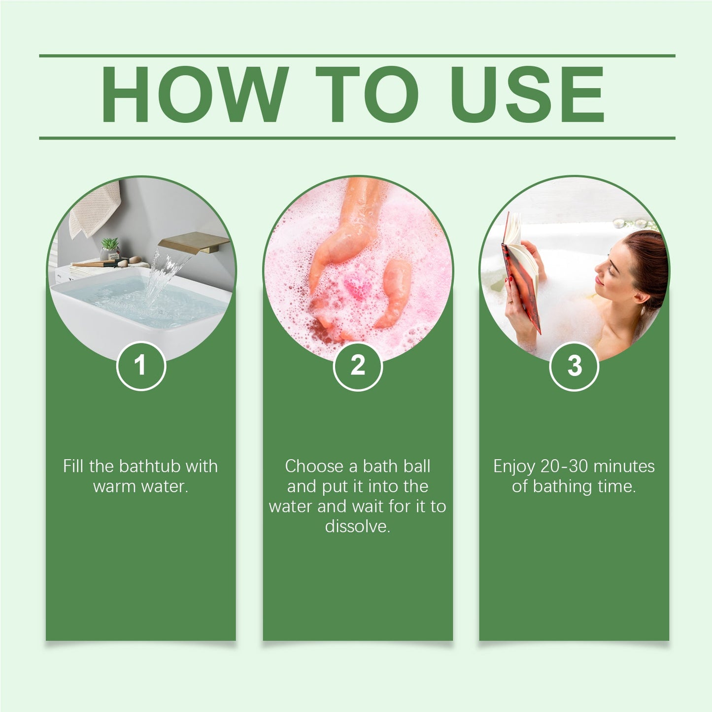 Bola de Ducha Fragante - Aditivo de Baño con Aroma a Plantas