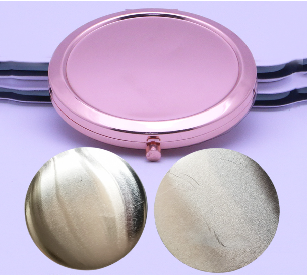 Mini Pocket Cosmetic Compact Mirror Foldable Double Sides Pocket Mirror Girl Beauty Tools - Korvel
