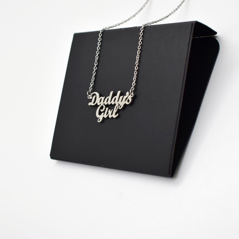 Daddy's Girl Necklace - Elegant Family Jewelry