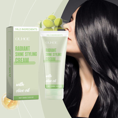 Nourishing Smoothing Hair Care Cream with Citrus Fragrance