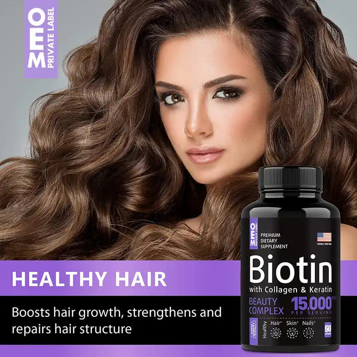 Compound Vitamin B Capsules and Biotin Capsules - Korvel