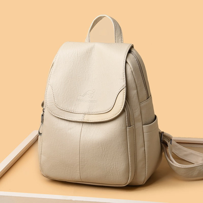 Backpack Women's Fashionable Travel Bag Trendy College Student Backpack - Korvel