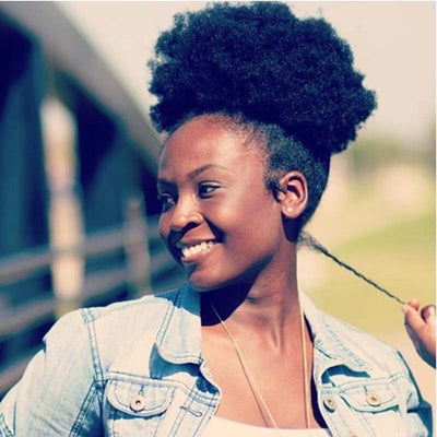 Kinky Hair Package Wig - High Temperature Silk Fluffy Style