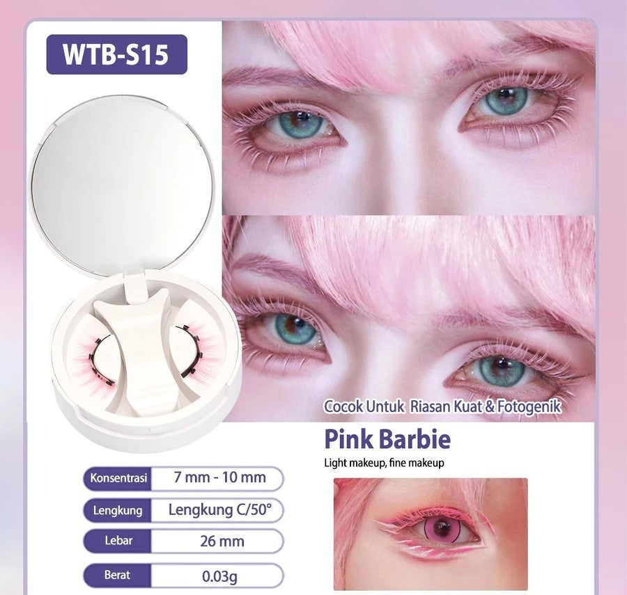 Natural Thick Portable Adhesive Free Magnetic Eyelashes