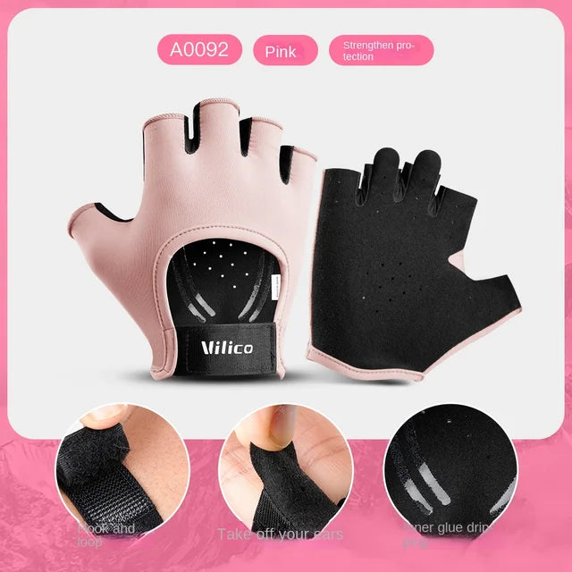 Gants de Yoga Fitness à Doigts Mixtes Premium