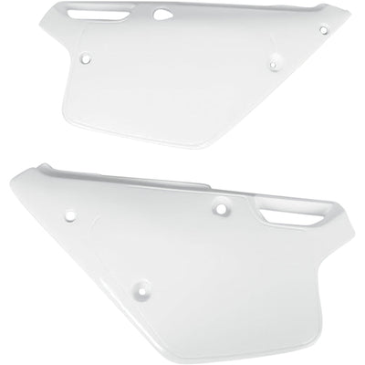 Premium White Side Panels - YA02834046 for Yamaha Dirt Bikes - Korvel