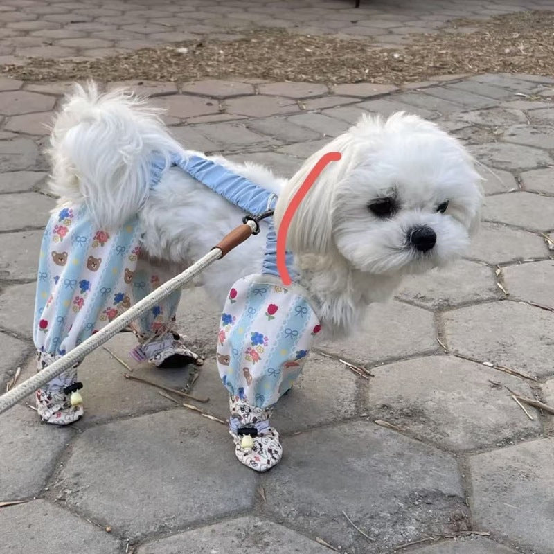 Combinaison d'été premium pour animaux de compagnie avec caractéristiques de protection