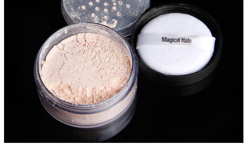 Makeup Magical Halo Three Color Natural Concealer Loose Powder Makeup Powder Waterproof Not Take Off Makeup - Korvel
