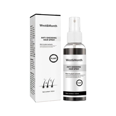 West & Month Anti-Shedding Hair Spray, Improve The Hairline Hair Hair Nutrition Moisture Hair Roots - Korvel