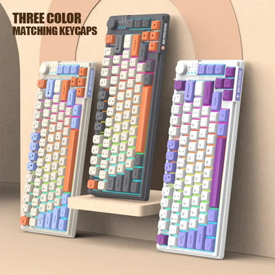 K81 Wired Gaming Keyboard with Luminous RGB Lighting
