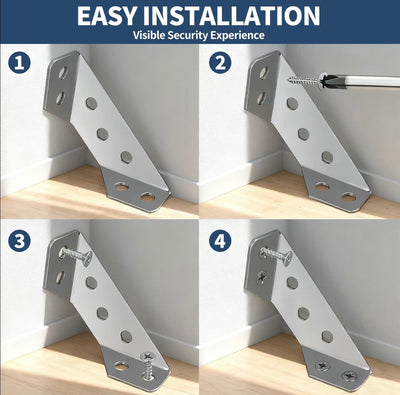 SteelGrip Corner Braces - Premium Reinforcement Kit