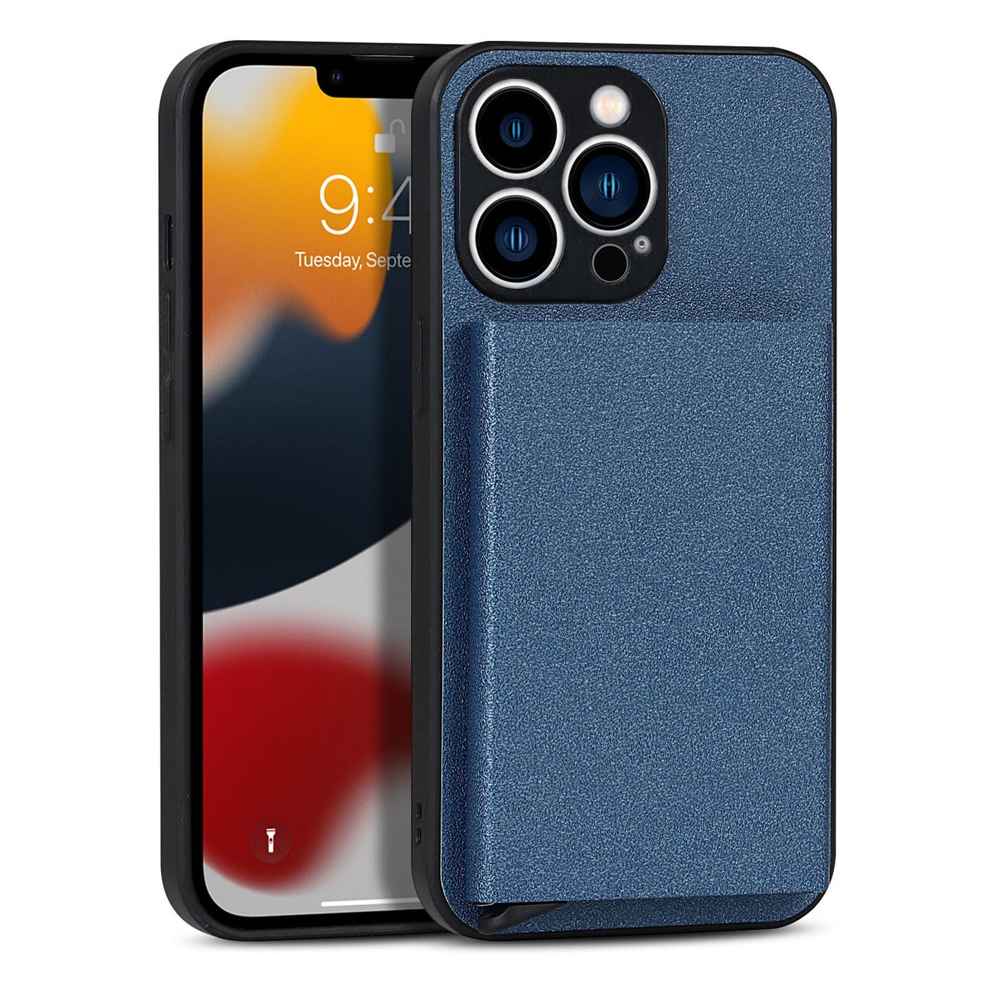 Premium Aluminum Alloy Wallet Case for iPhone 14 Pro Max
