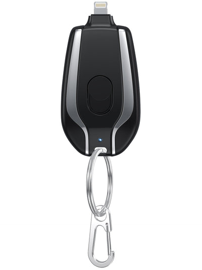 Mini Keychain Power Bank Wireless Compact and Portable 1500mAh Mah Emergency Power Supply Emergency Mobile Power Supply - Korvel