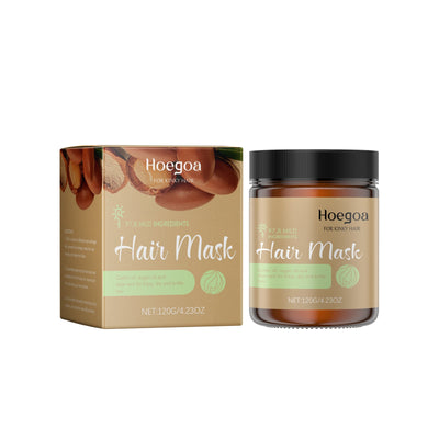 Smoothing Treatment Hair Mask, Moisturizing And Repairing Frizzy Split Hair, Fluffy, Smooth And Glossy Hair Mask - Korvel