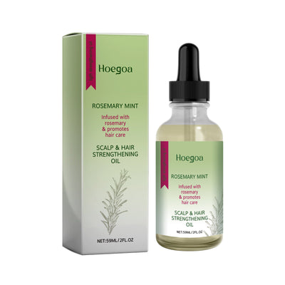 Scalp & Hair Strengthening Oil, Hair Thick Hair Solid Hair Soft Hair Dry Damaged Care - Korvel