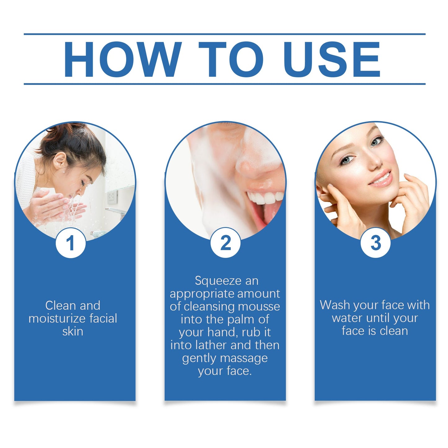 Hyaluronic Acid Cleansing Foam for Gentle Skin Care