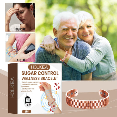 Sugar Bracelet, The Elderly Body Health Care To Relieve Discomfort, Hand In Hand To Decorate Sugar Bracelet - Korvel