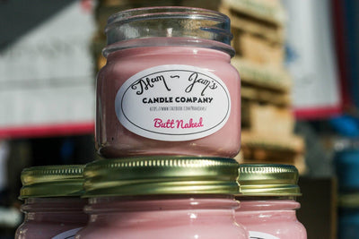 Butt Naked Soy Candle – Tropical & Fruity Scent | Mam Jam’s - Korvel