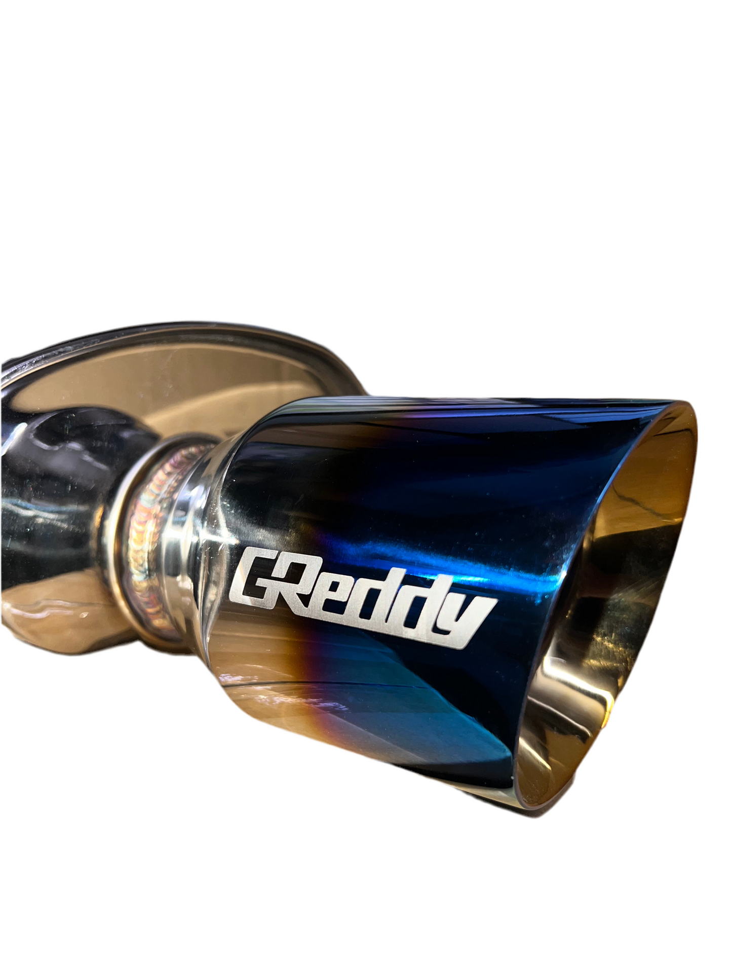 Greddy Style Weld-On Muffler – 3.5” Outlet / 2.5” Inlet