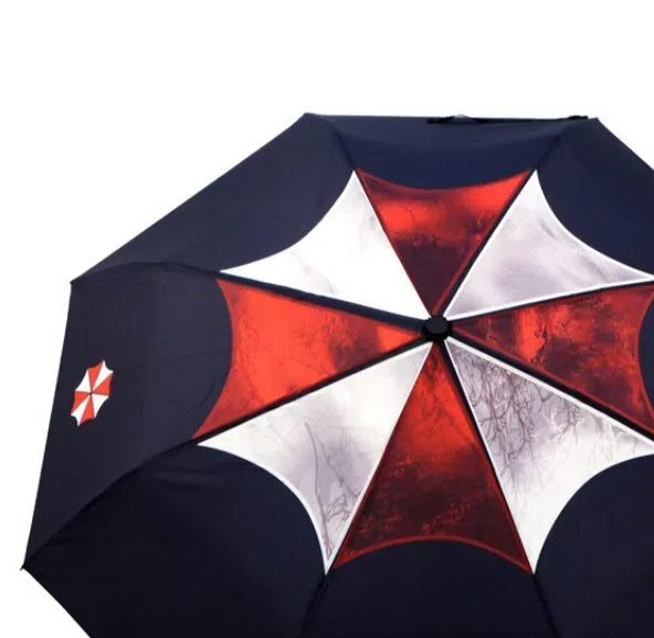 Creative Folding Sunny Umbrella Biochemical Crisis Triple Fold Sunshade Umbrella Rain and Rain dual-use - Korvel