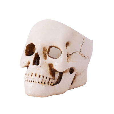 Hollow skull candle holder desktop storage ornament - Korvel