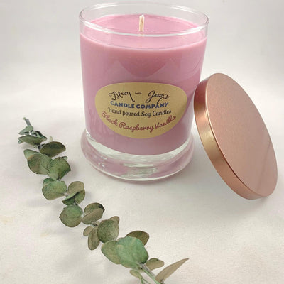 Black Raspberry Vanilla Soy Candle – Fruity & Creamy | Mam Jam’s - Korvel