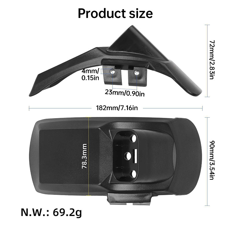 For Kukirin G2 PRO Rear Fender Bracket - 2024 New Scooter Mudguard Support - Korvel