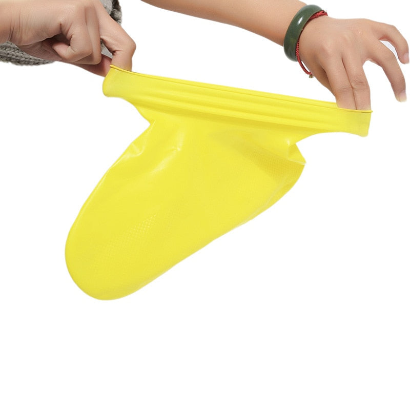 Silicone Insole Shoe Boots Cover Waterproof Shoes Slip-resistant For Fishing Travel Outdoor Camping Hiking Antiskid Reusable - Korvel