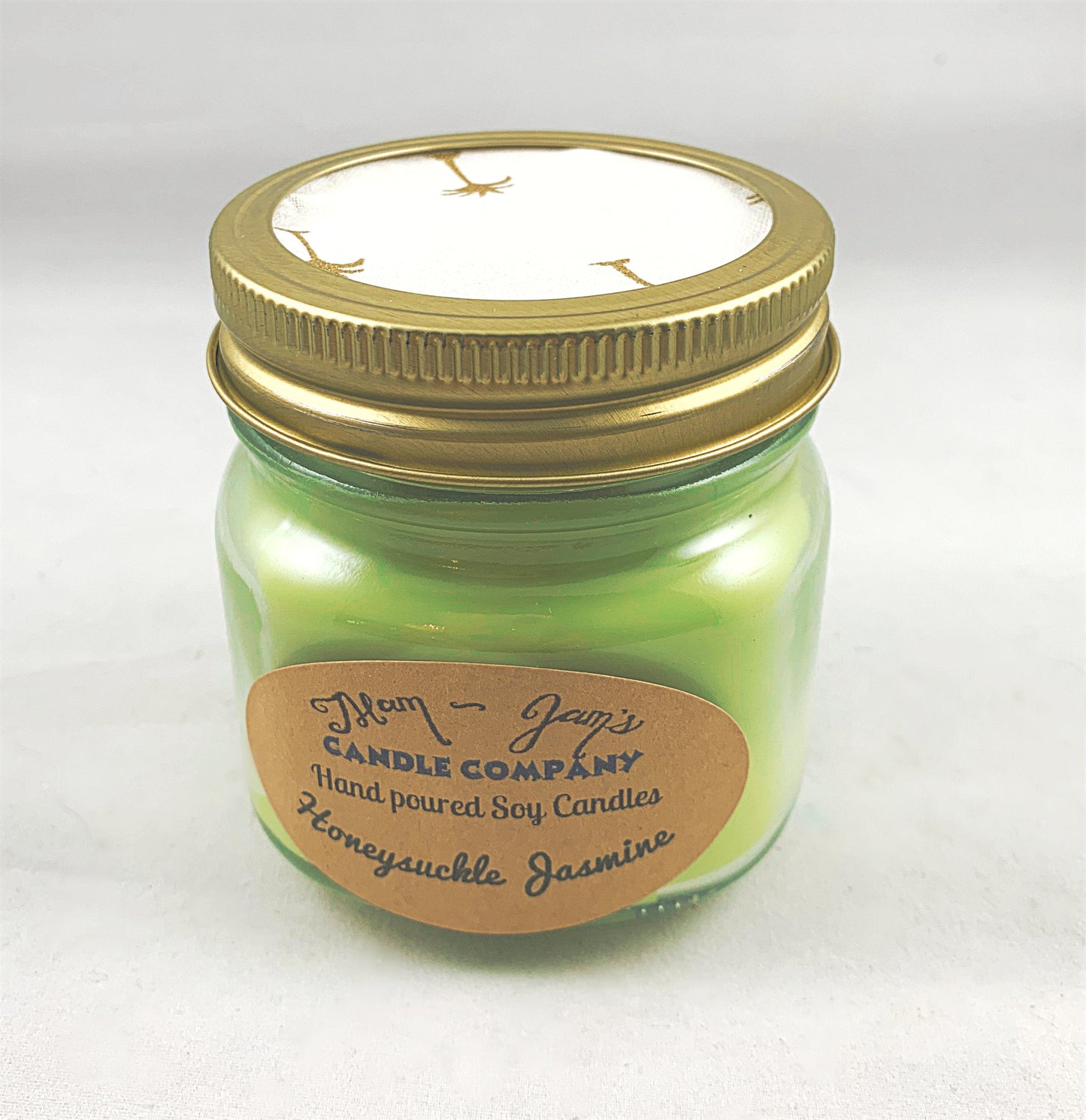 Honeysuckle Jasmine Soy Candle – Sweet & Floral Scent | Mam Jam’s - Korvel
