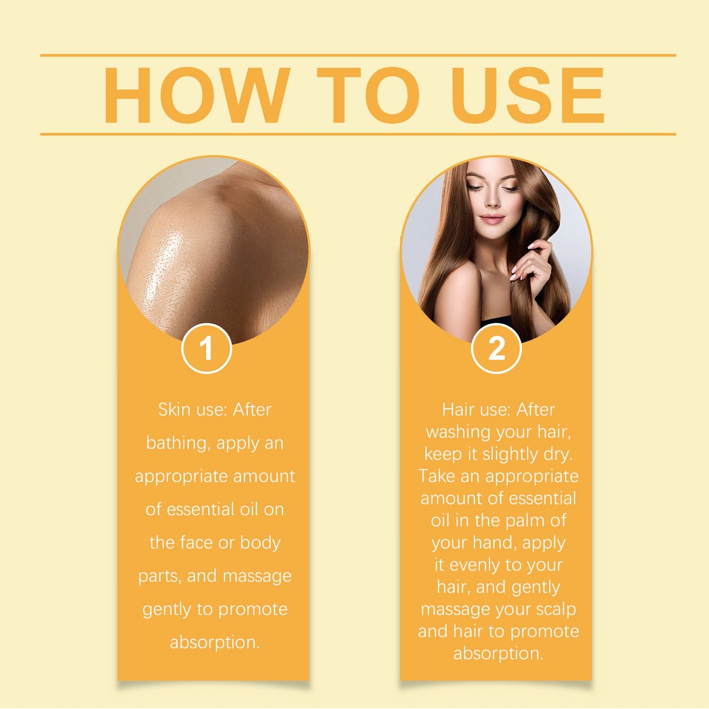 Huile de soin pour la peau multi-usages à la vitamine E premium