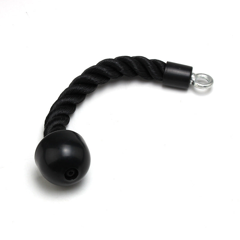Triceps trainer biceps pull rope single double-headed rope down pull rope gantry fitness down pressure rope - Korvel
