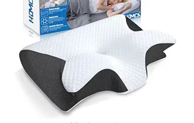 Premium Memory Foam Neck Pillow for Comfort and Support
