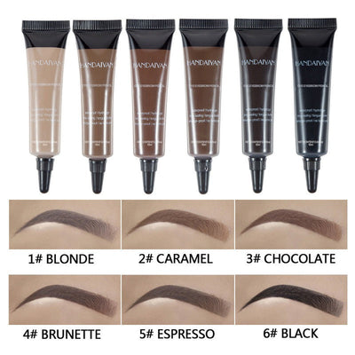 Handaiyan Styled Eyebrow Gel Waterproof and Non Halogenic Liquid Eyebrow Dyeing Cream Wild Eyebrow Holder - Korvel