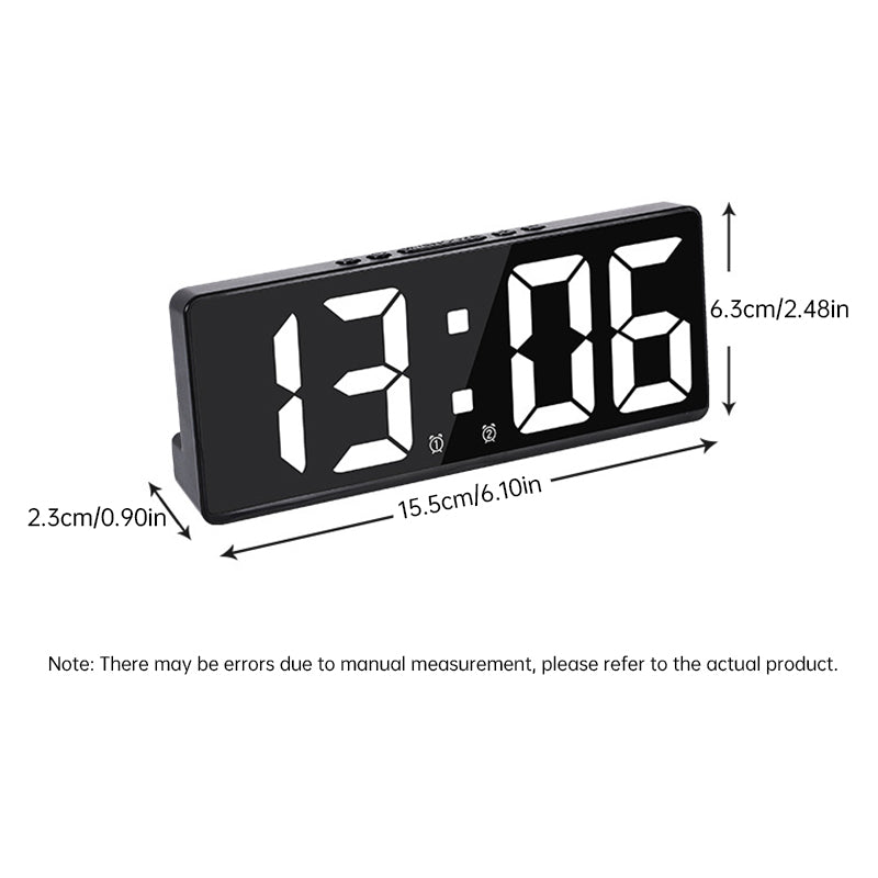 Multifunctional LED Digital Alarm Clock with Nightlight