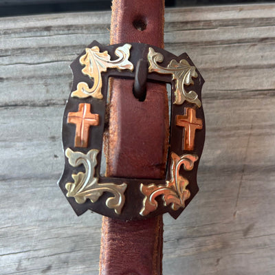 Premium One-Ear Designer Buckle Headstall - Korvel