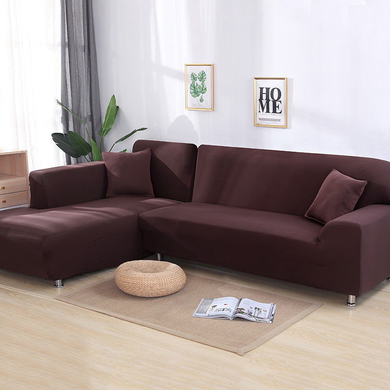 Premium Elastic L-Shaped Sofa Cover for Modern Homes