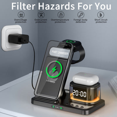15W Fast Charging Wireless Mobile Phone Charging Station