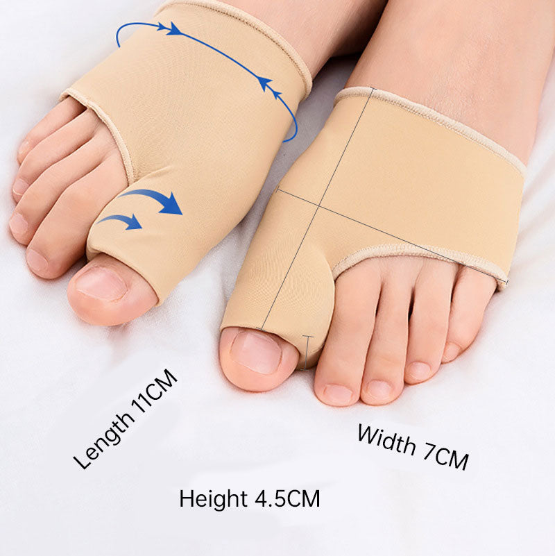 Toes Separator Socks Thumb Adjuster Straightener Feet Bone Orthotics Appliance Hallux Valgus Splint Sleeve Bunion Corrector - Korvel