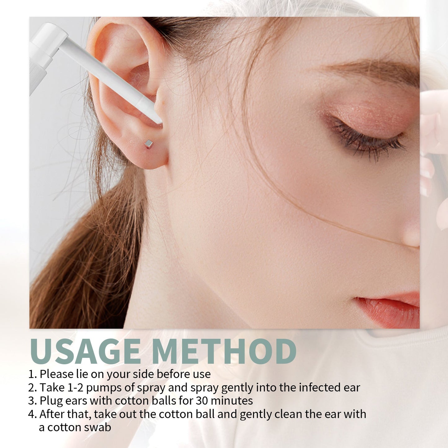 Tinnitus Spray, Relieve Tinnitus Earplug Clean Earwax Ear Health Care Spray - Korvel