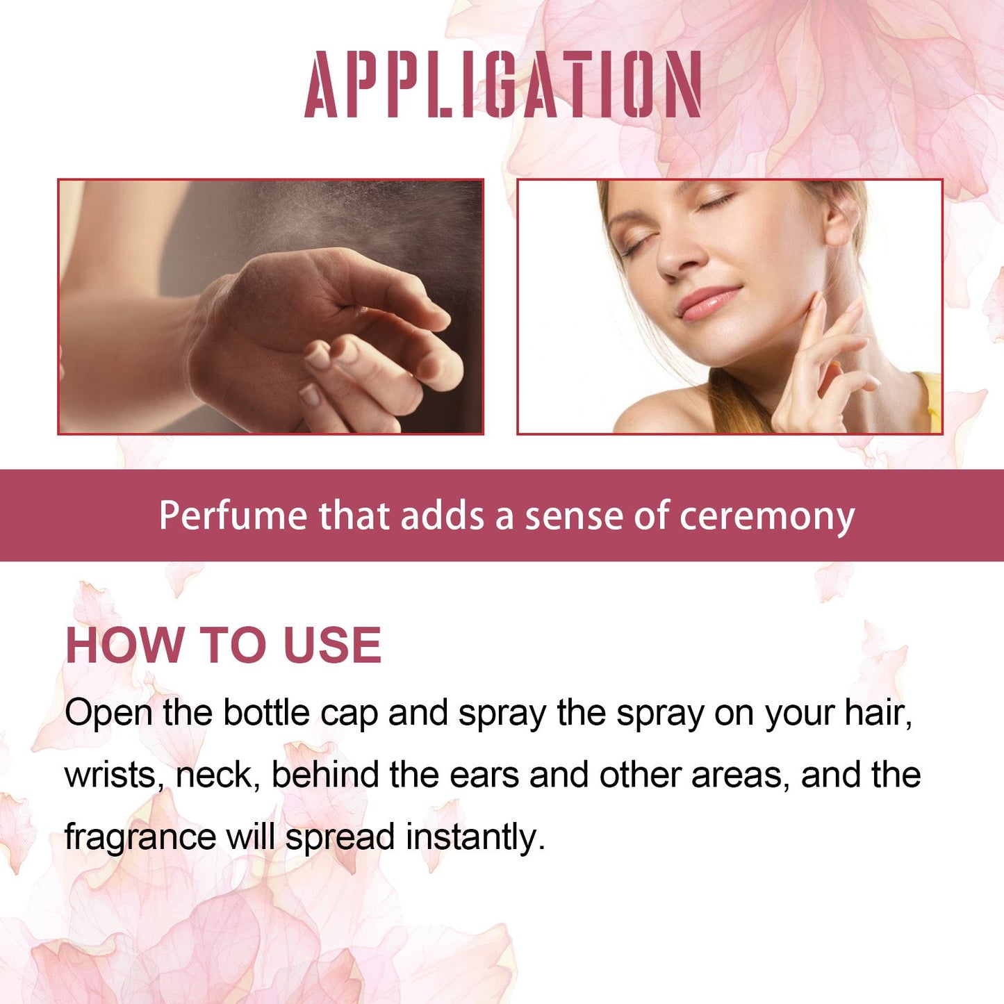 Perfume Spray Fresh Lasting Fragrance Non-Pungent Women's Date Perfume Spray - Korvel
