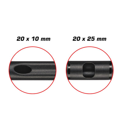 Ergotec M Bar i 31.8 mm Black Sandblasted Handlebars