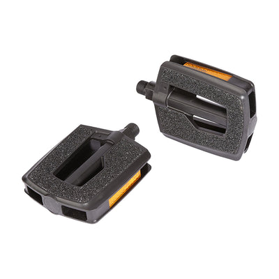 Pedales Ergotec 836 - Pedales de Bicicleta Negros Premium