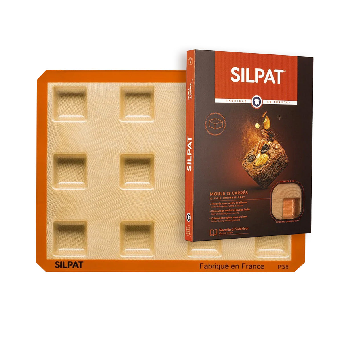 Silpat Perfect Brownie Mold - Korvel