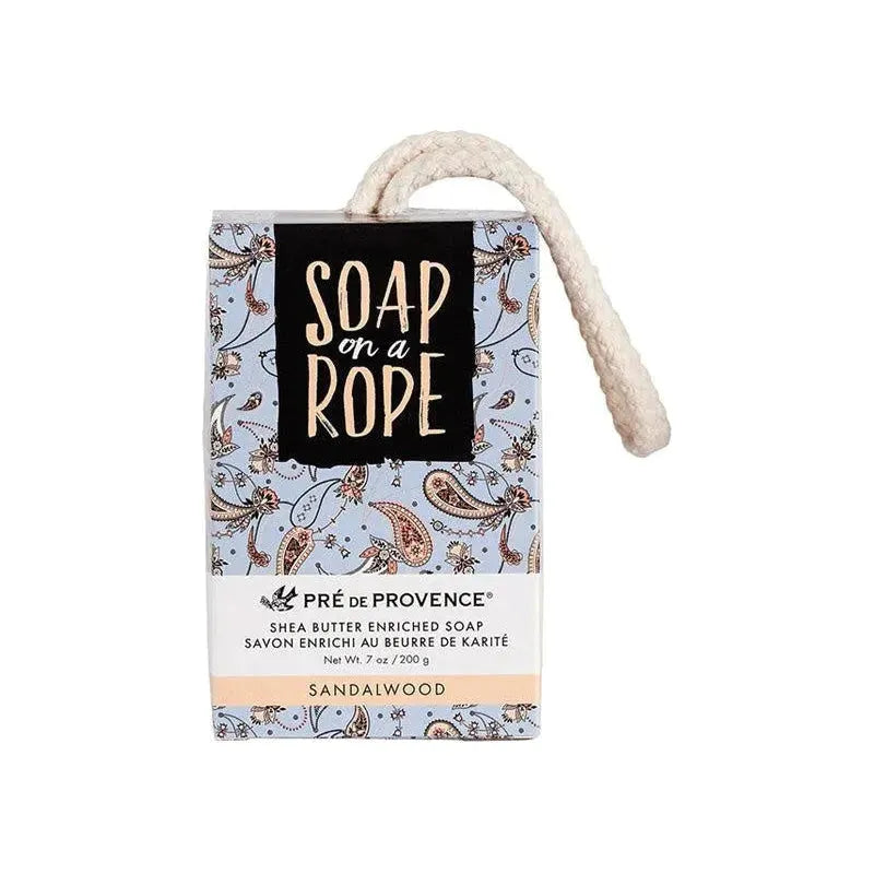 Savon sur corde Pre De Provence - Bois de santal 7 oz