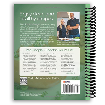 Eager 2 Cook: Wholesome Seafood & Salad Recipes for Vibrant Living (Spiral Bound) - Korvel