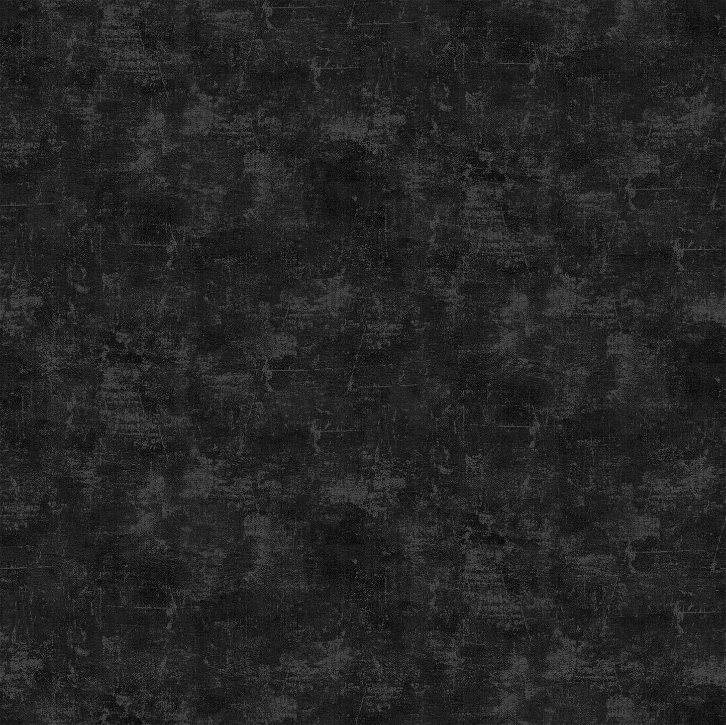 Premium Black Ebony Canvas Flannel Cotton Fabric - 44"/45" per yard