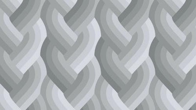 Echo Braid Grey Cotton Fabric - 44" / 45" per Yard