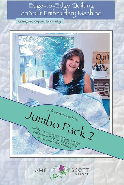 Edge-To-Edge Jumbo Pack 2 - Premium Embroidery Designs